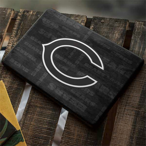 NFL Chicago Bears Black & White Google Pixelbook Go Skin